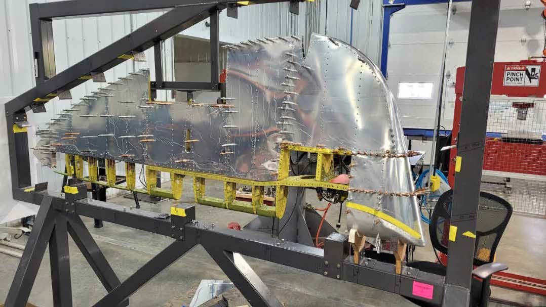 Dakota Territory Air Museum – P-47D Restoration Update – September/October 2021 11 P 47 SeptOct 2021 2