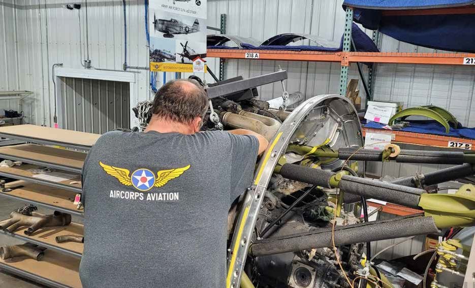 Dakota Territory Air Museum – P-47D Restoration Update – September/October 2021 42 P 47 SeptOct 2021 33