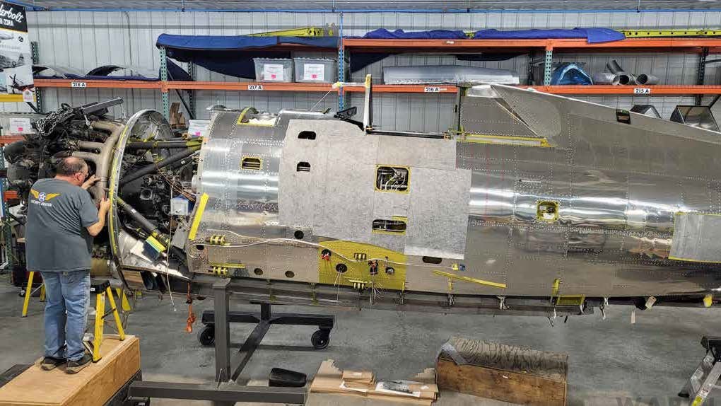 Dakota Territory Air Museum – P-47D Restoration Update – September/October 2021 43 P 47 SeptOct 2021 42