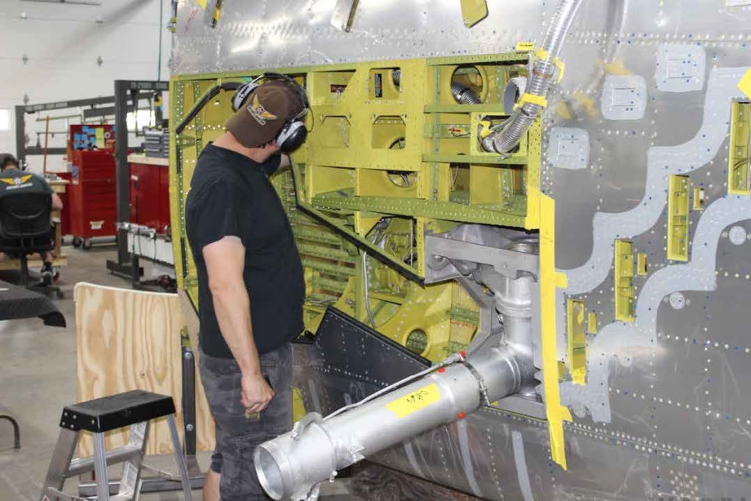 Dakota Territory Air Museum – P-47D Restoration Update – September/October 2021 15 P 47 SeptOct 2021 6