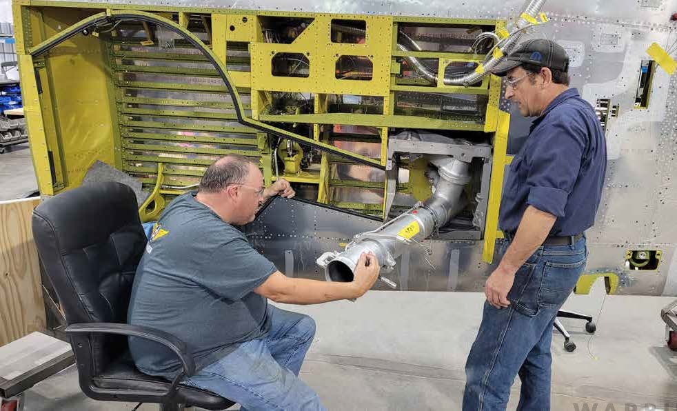 Dakota Territory Air Museum – P-47D Restoration Update – September/October 2021 17 P 47 SeptOct 2021 8
