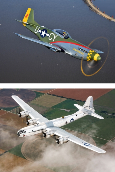 Historic World War II aircraft B-29 DOC and P-51 Gunfighter Coming to Fort Myers 11 P 51 Gunfighter 1