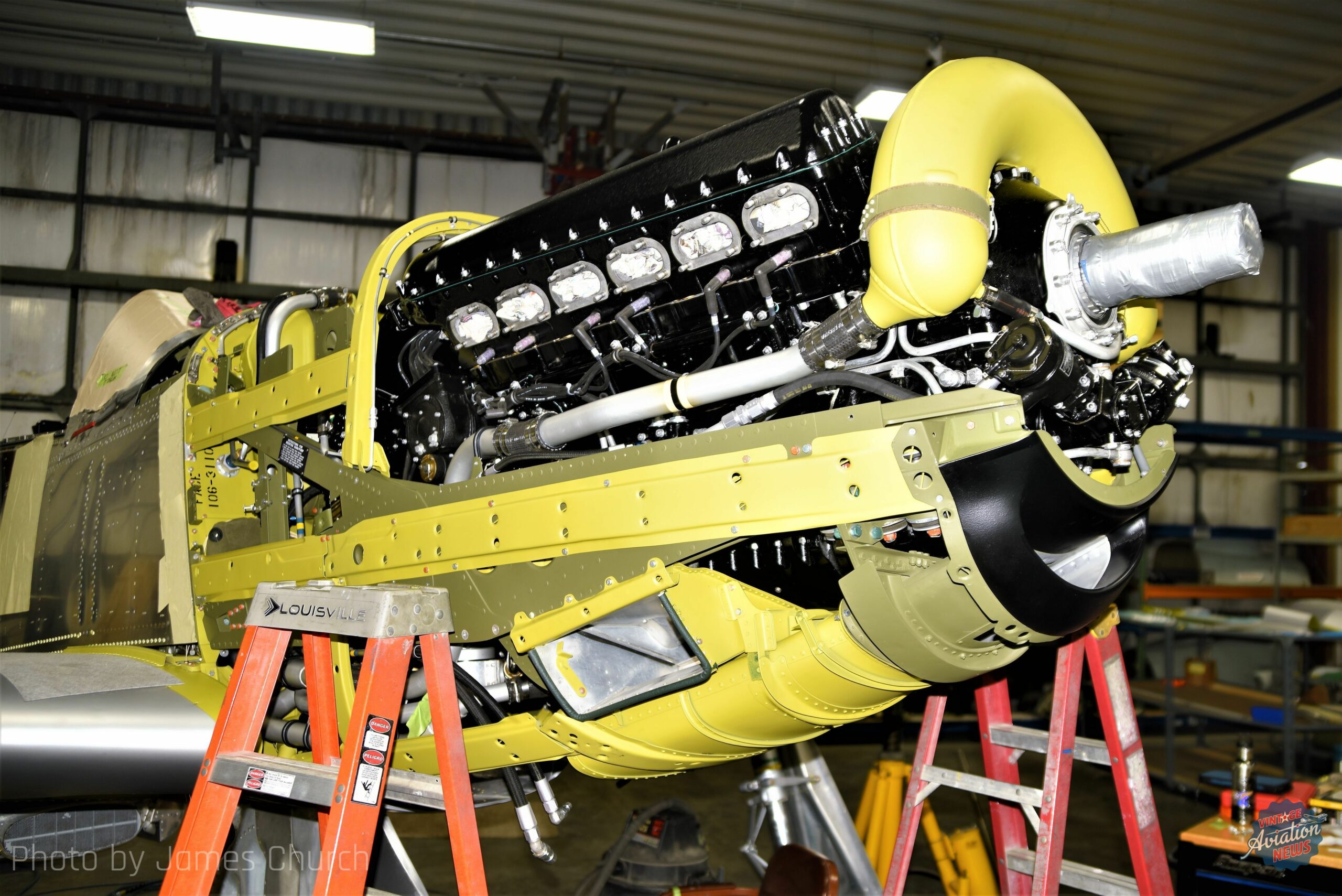 Combat Veteran P-51 Mustang Restoration Nears The “Finish” Line at Midwest Aero Restorations 12 P 51 Mustang N551WR 3 scaled
