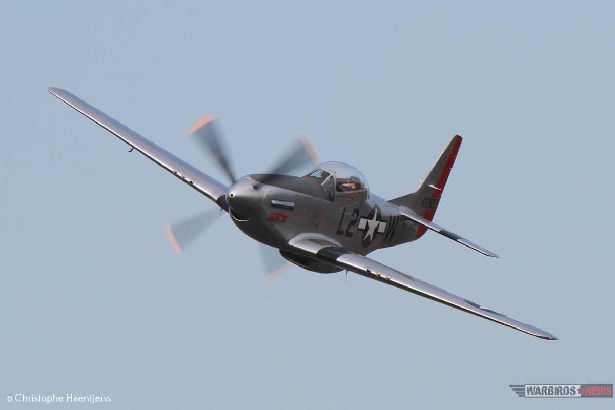 In the Footsteps of Her Father - Christina Olds Flies in ScatVII 11 P-51 Scat VII_ Christina Olds_ Photo By Christophe Haentjens1
