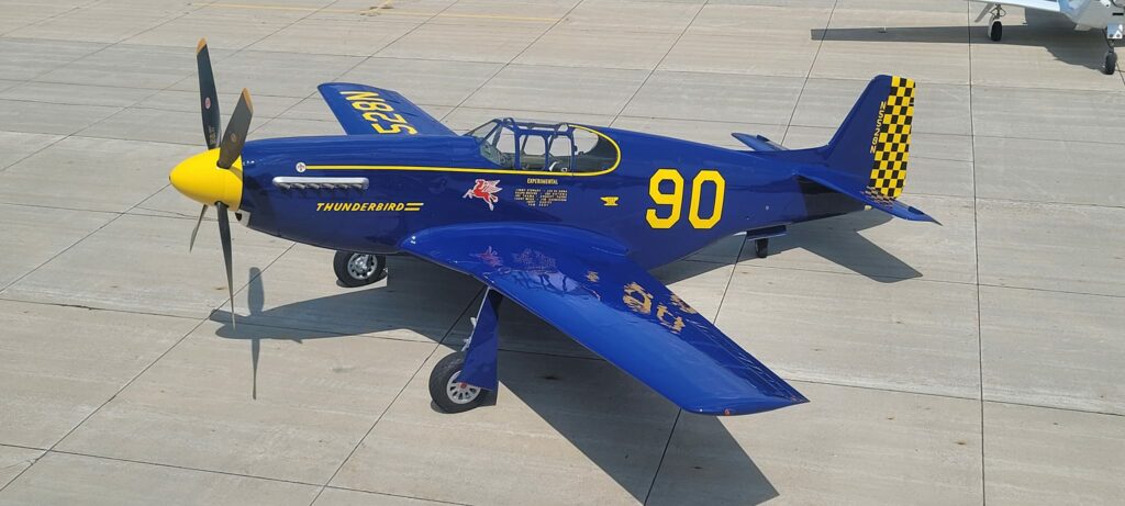 P-51C Thunderbird, A Spiritual Tribute 19 P 51 Thunderbird