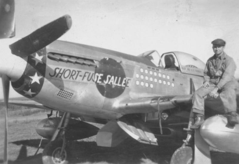 Props and Pin-Ups in World War II (and it’s just not girls in bikinis…) 14 P 51 “Short Fuse Sallee”