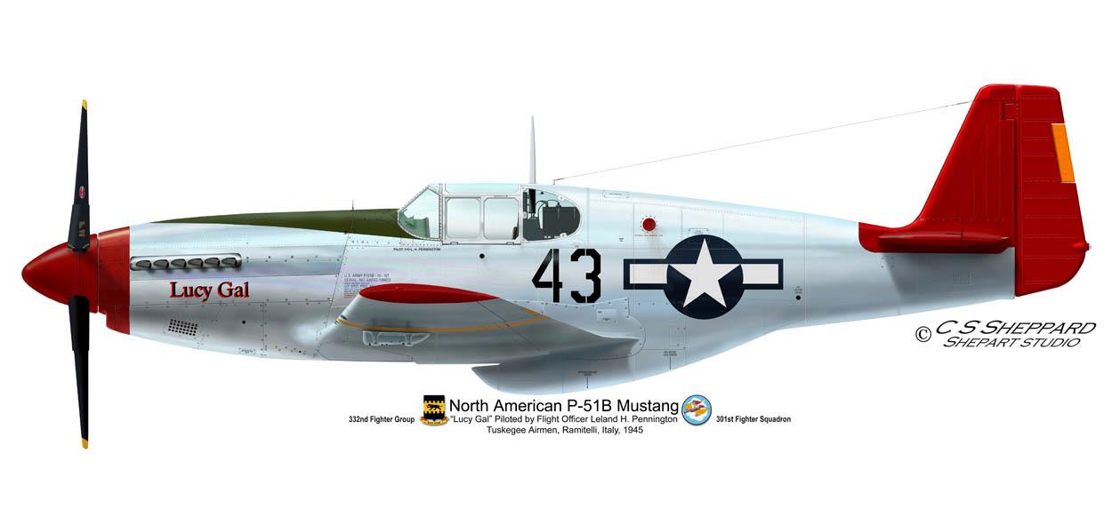 P-51 'Lucy Gal' Project Update – A Homegrown Mustang 10 P 51B Lucy Gal By Chris Sheppard Shepart 1