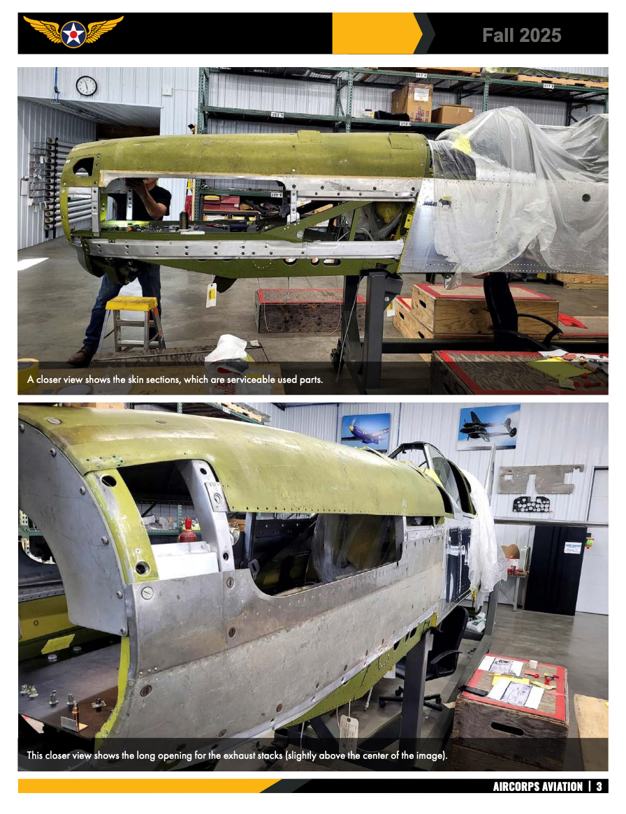 P-51B Mustang ‘Shillelagh’ - Fall Update 11 P 51B Mustang ‘Shillelagh Restoration