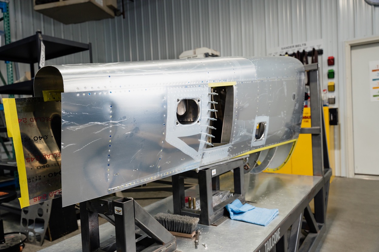 Wings of the North Air Museum’s P-51B Mustang Restoration – Update 4 36 P 51B Shillelagh Winter 1 34