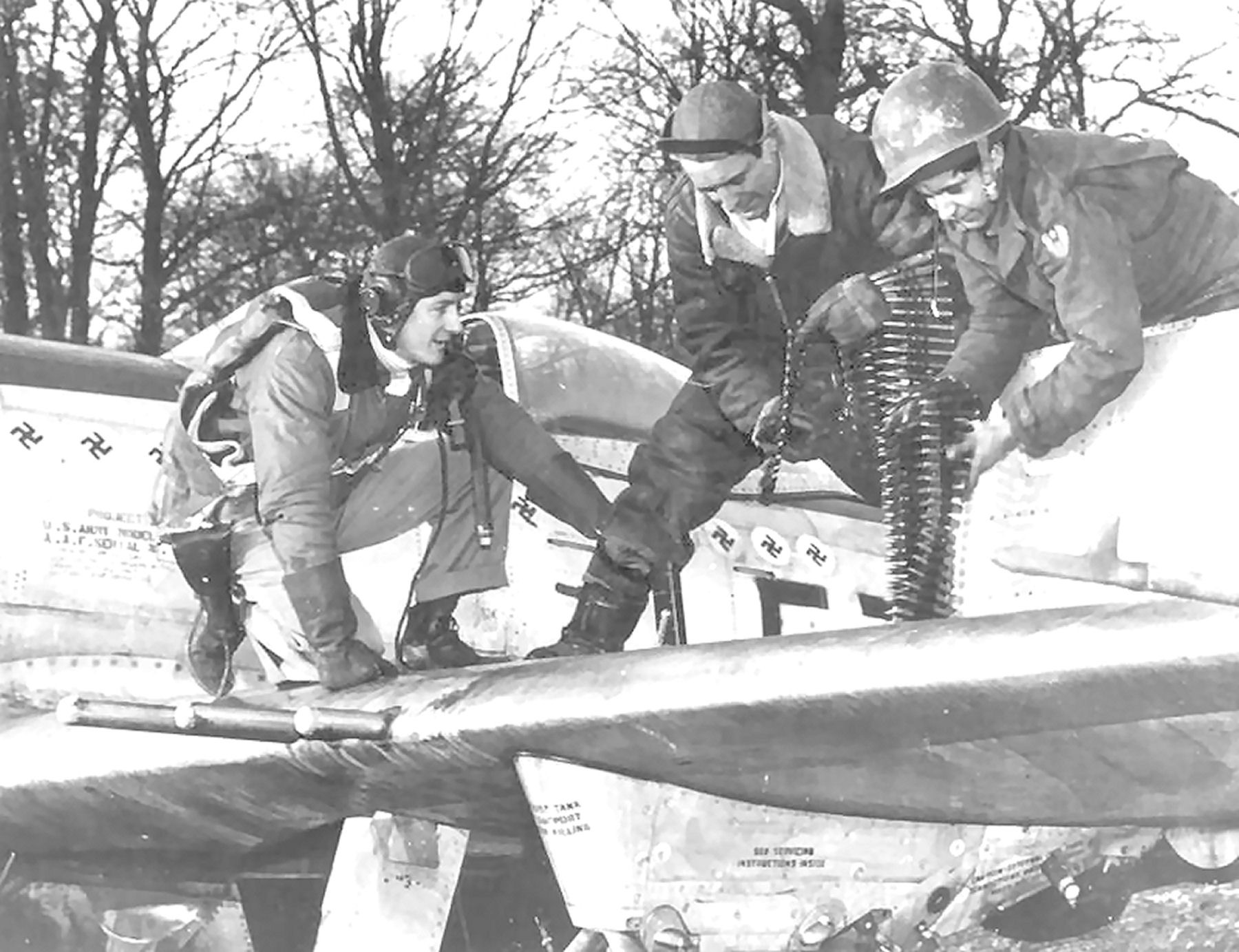 Wings of the North Air Museum’s P-51B Mustang Restoration – Update 4 65 P 51B Shillelagh Winter 1 4