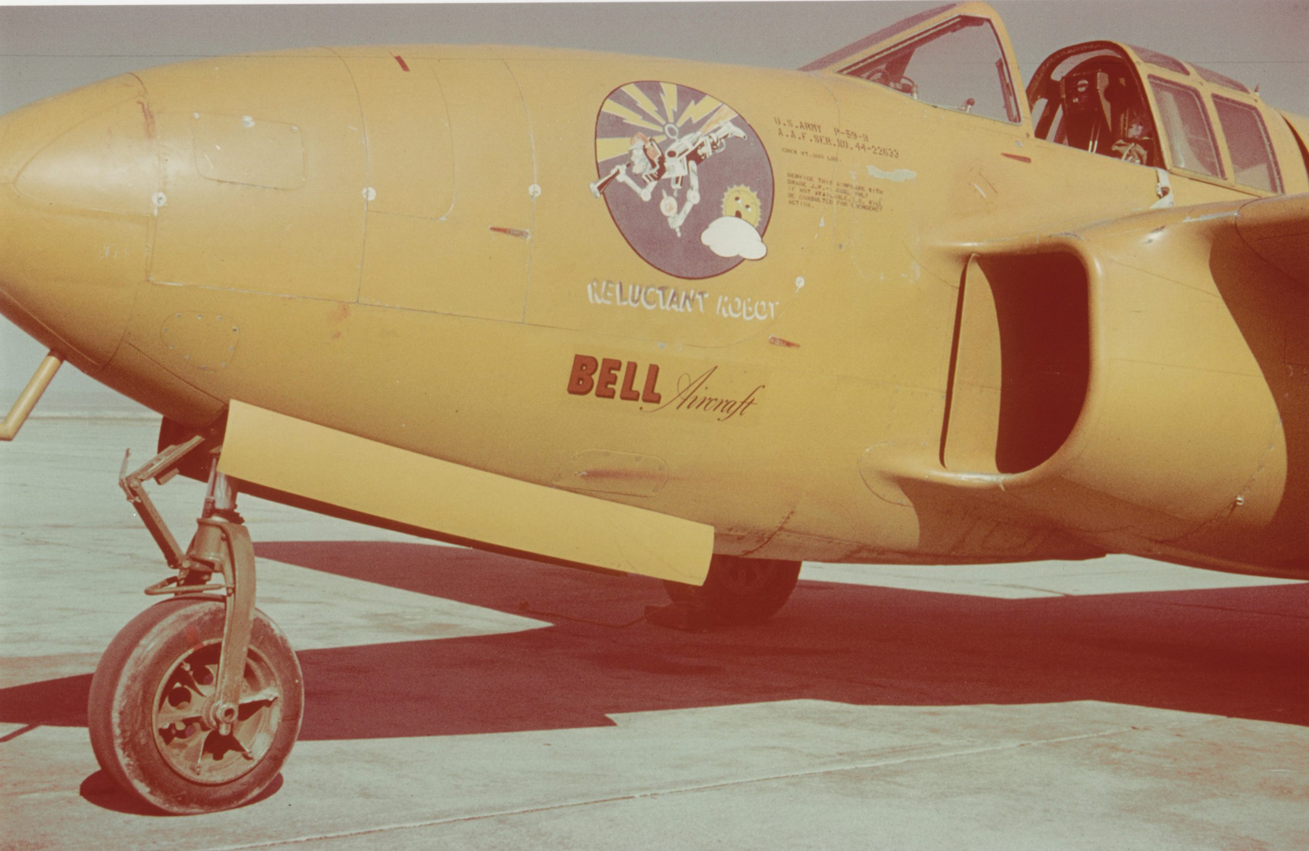 America’s First Jet: Inside the Surviving Bell P-59 Airacomets 34 P 59 44 22633 Reluctant Robot Veronico Collection scaled