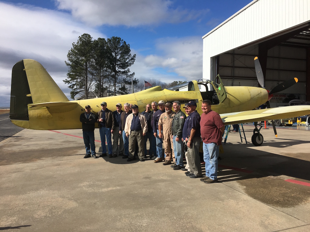 CAF Dixie Wing P-63A Flies! 15 P-63 First Flight_Mechanics