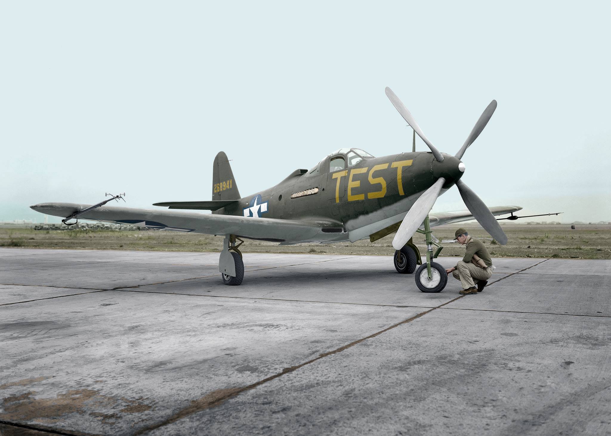 CAF Dixie Wing P-63A Flies! 14 P-63 NACA TEST COLOR_2