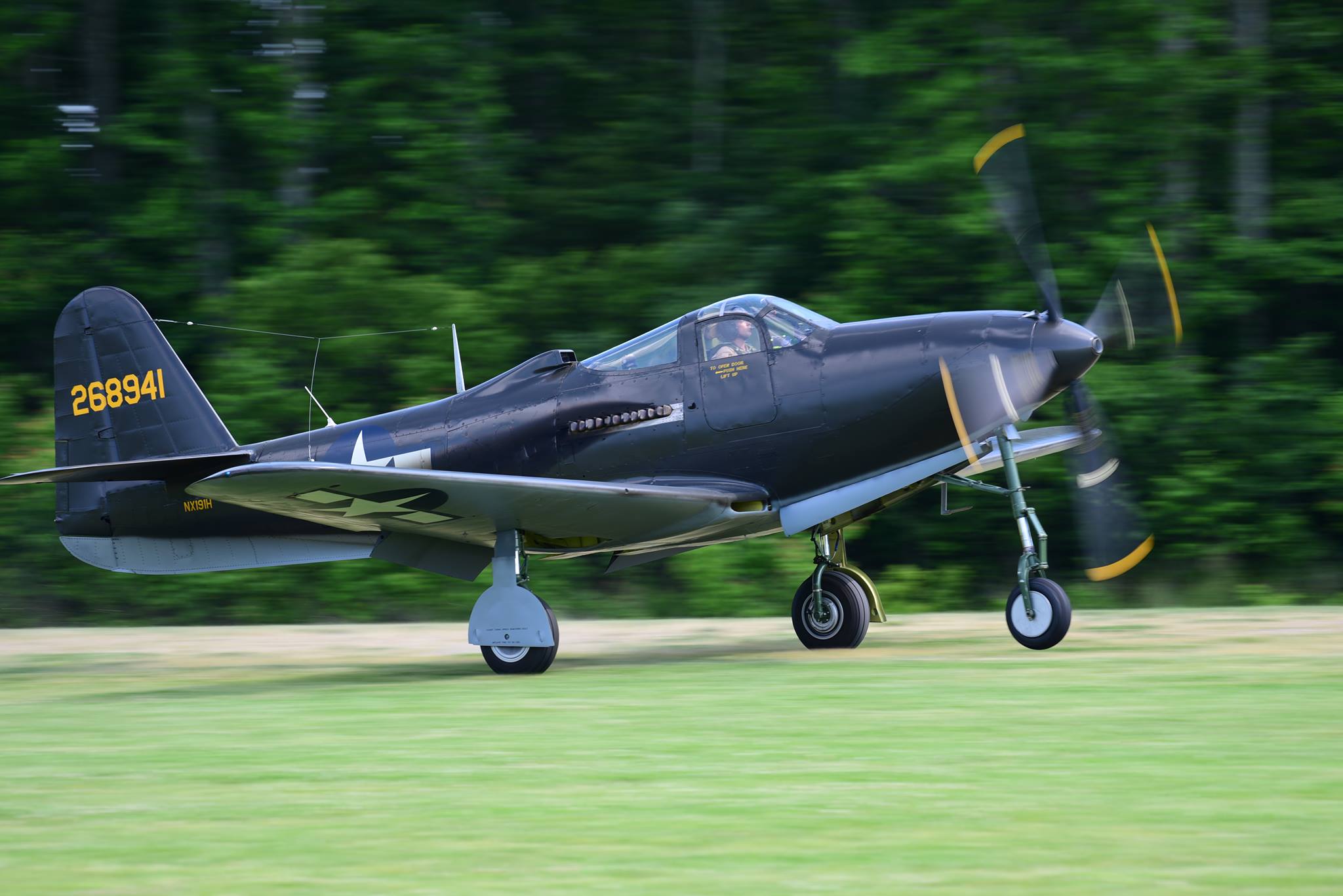 Historic P-63 NACA Markings to be Unveiled During “Warbirds in Review” at AirVenture 2017 12 The P-63 captured on May 20, 2017 at the Military Aviation Museum. ( Photo by Chris Rose)
