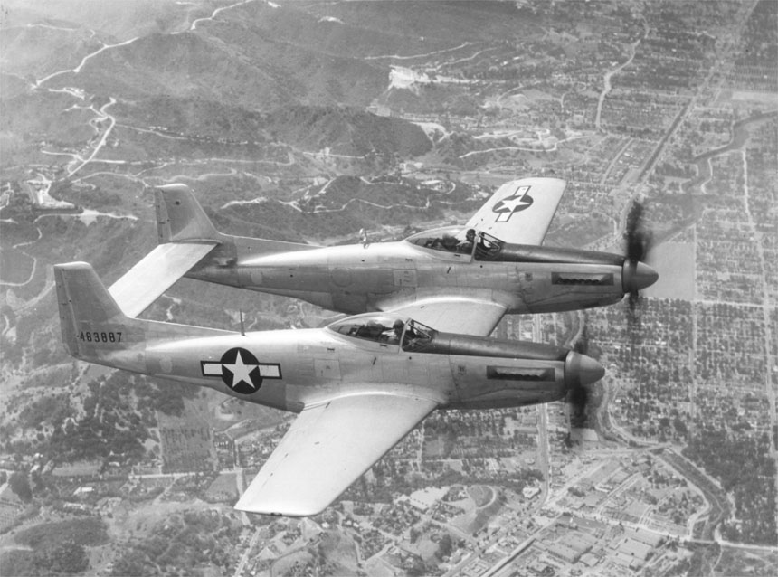 Tom Reilly and the XP-82 Twin Mustang 10 P 82 Twin Mustang