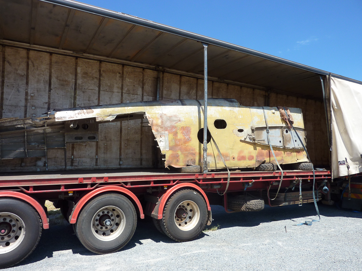 Reevers Rescues a Combat Veteran B-25D Downunder 15 P1060967