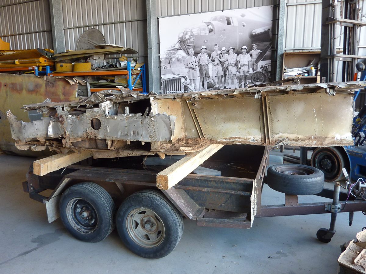 Reevers Rescues a Combat Veteran B-25D Downunder 26 P1070004