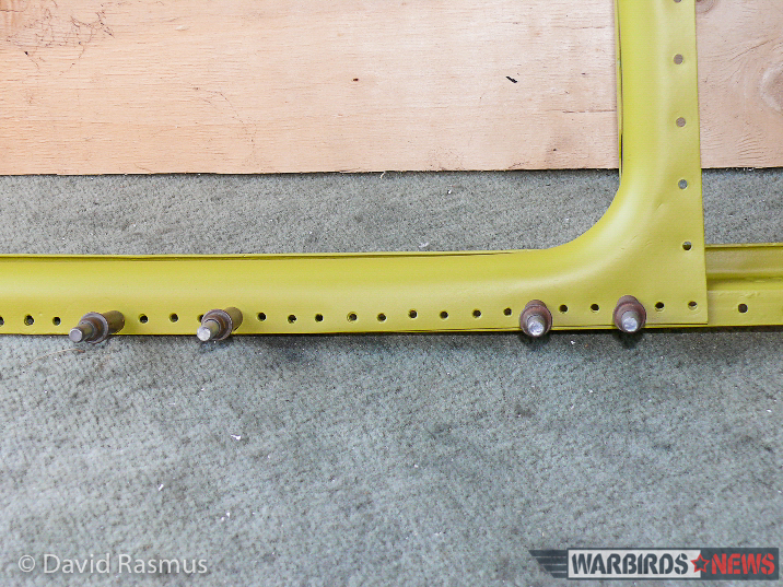 Restoring a Dakota Cockpit Downunder! 25 The repaired window frame skinning. (photo via David Rasmus)