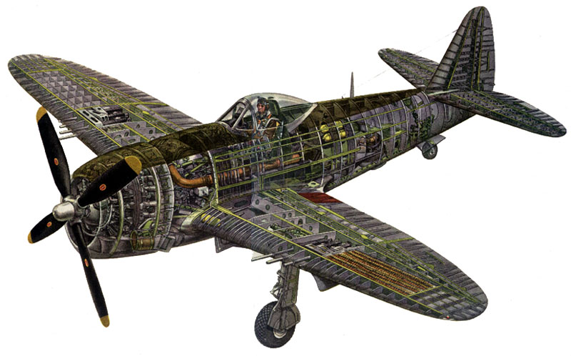 Thunderbolt Thoughts 12 P47 cutaway