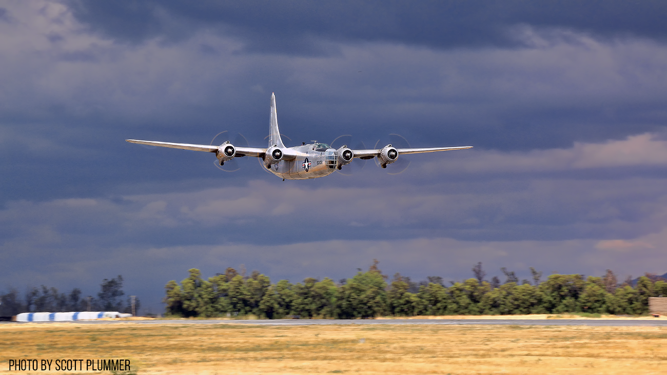 The 60th Anniversary Planes of Fame Airshow Recap 14 PB4Y2 Flying Low Over The Runway At Chino Airport