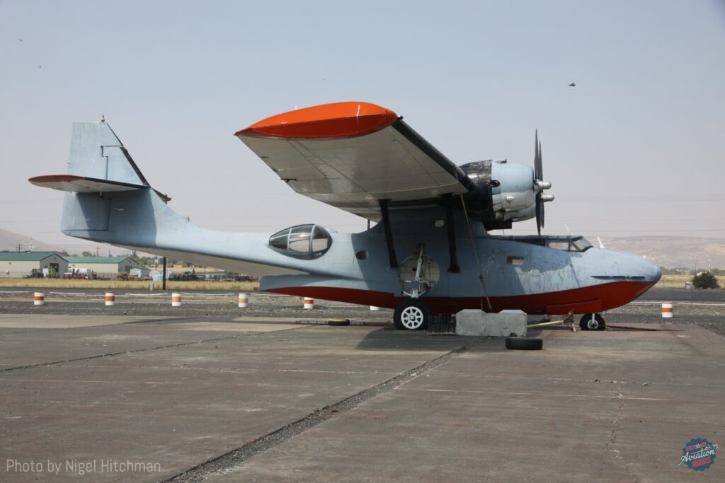 Catalina From Movie “Always” Finds New Home at Yanks Air Museum 10 PBY 5A construction number 1581 Movie Always