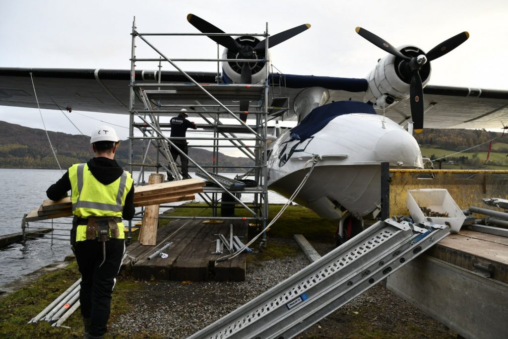 Rescue Miss Pick Up from Loch Ness 10 PBY Catalina Miss Pick Up Photo by Garry Short
