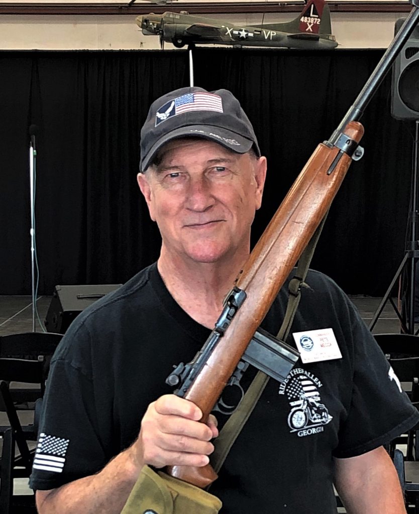 A Veteran's Story Goes On The Air 10 PETE PHOTO M1 Carbine