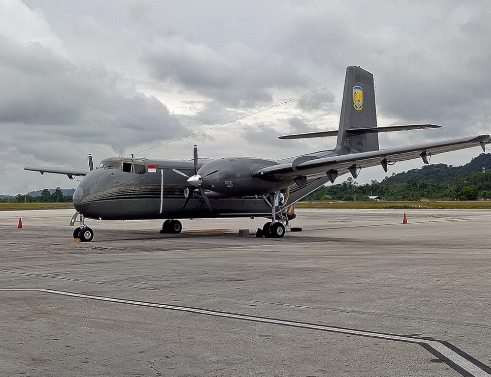Endangered Species: The de Havilland Canada DHC-4 Caribou 16 PK SWW shortly before the tragic crash that took the lives of the crew along with it. Photo credit Stefendy Handoko