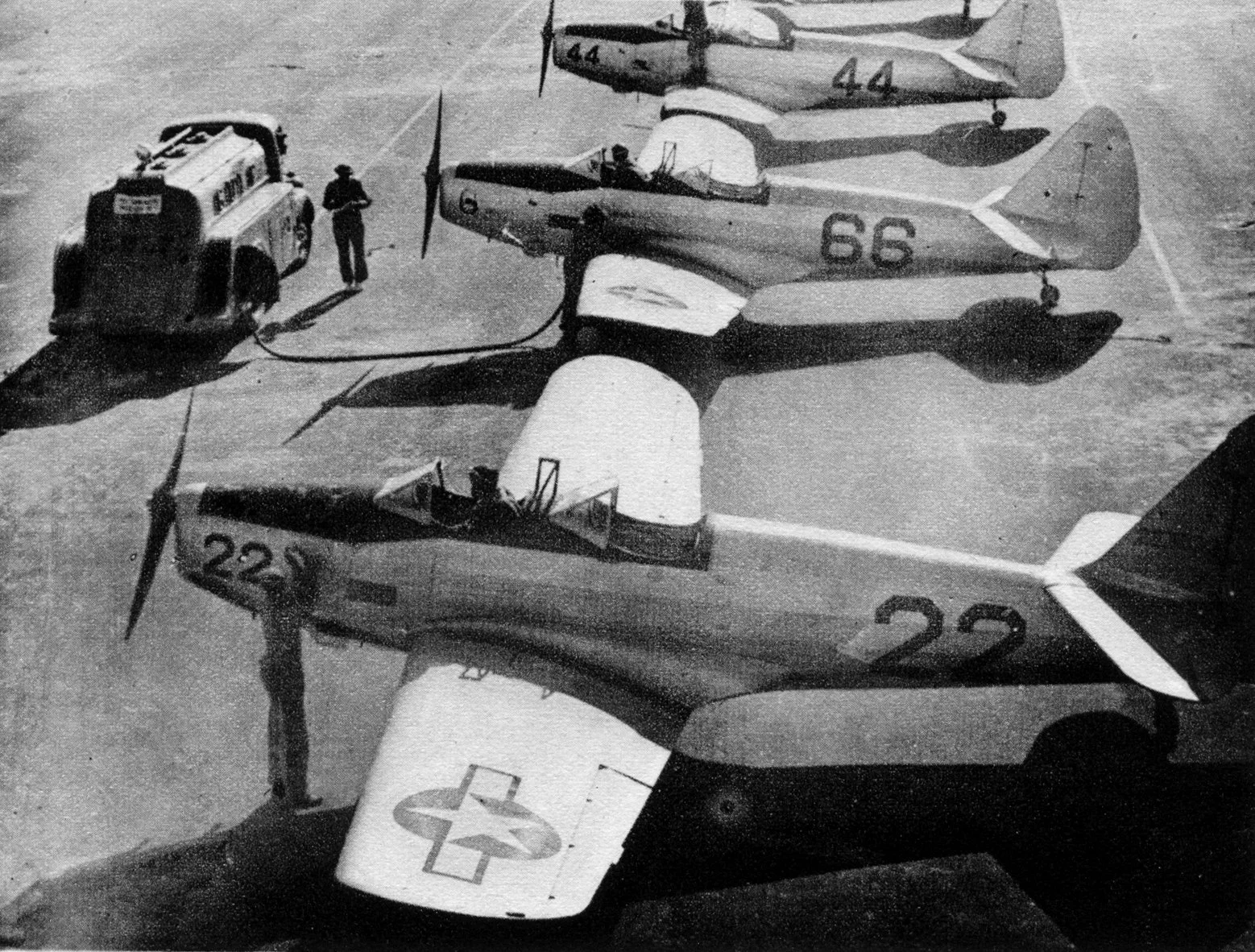 Restoring a Tuskegee Legacy: The Fairchild PT-19A at the American Heritage Museum 15 PT 19s Tuskegee Army Air Field in November 1943