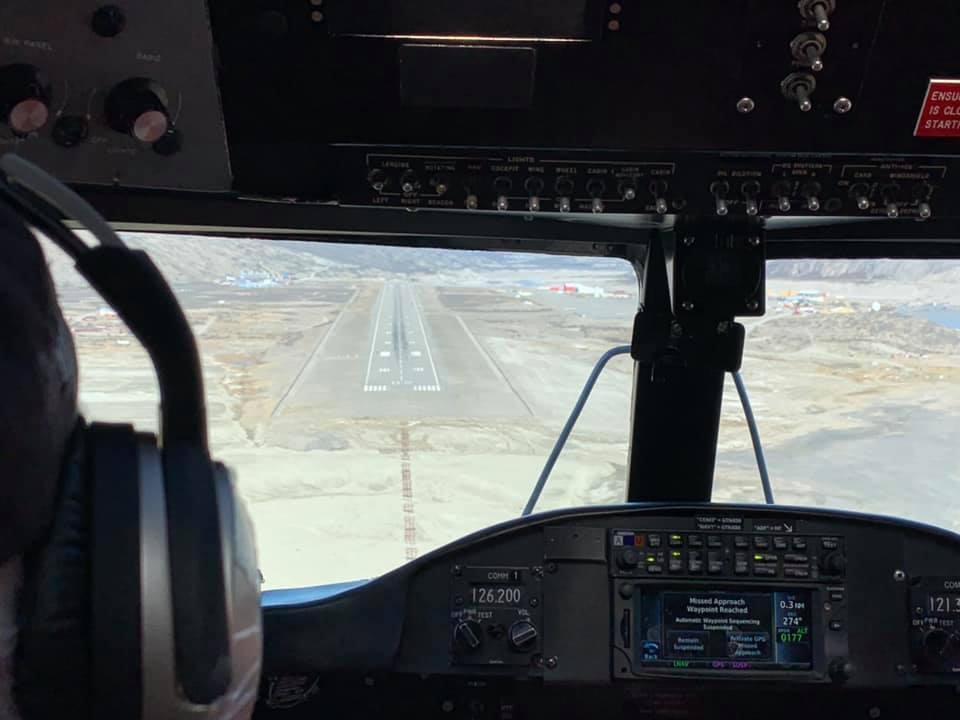 D-Day Squadron Update - Day 5 - May 23, 2019 12 Pan Am on finals in Greenland