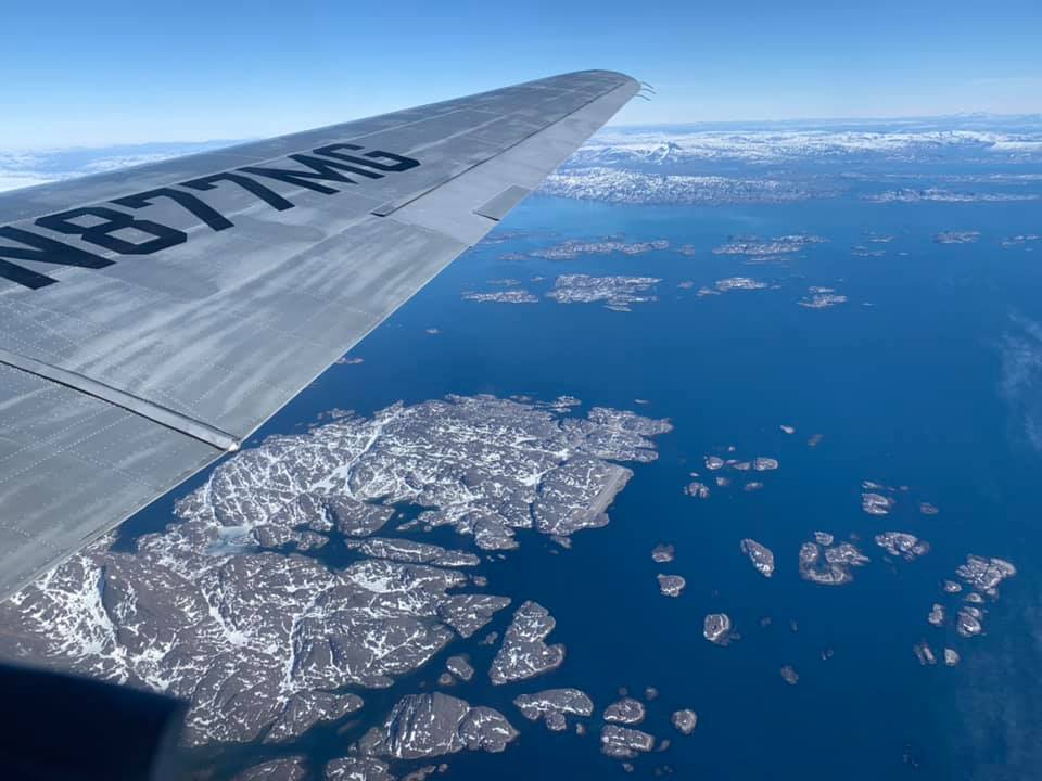 Douglas DC-3 90th Anniversary Broadcast Series Brings Global Community Together to Celebrate a Flying Legend 11 Pan Am over the Greenland Coast yesterday