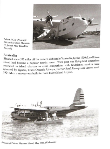 Travel For Aircraft Bookshelf - Passenger Flying Boats by Leslie Dawson 12 Passenger Flying Boats 01062026 008 OCR