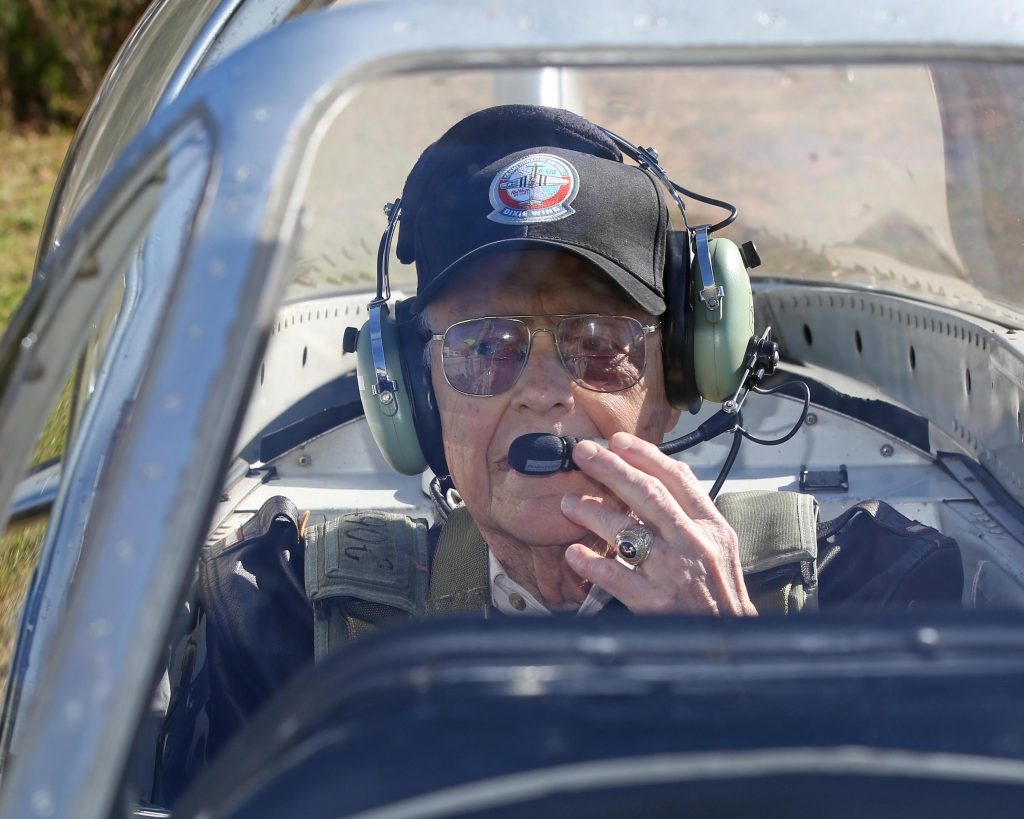 WWII P-51 Pilot Recalls Being Shot Down in Combat 12 Paul Crawford Photo byJohn Willhoff 1088a