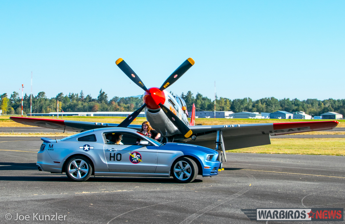 Props & Ponies at the Heritage Flight Museum - Air Show Report 19 'Petty 2nd' and Val-Halla. (photo by Joe Kunzler)