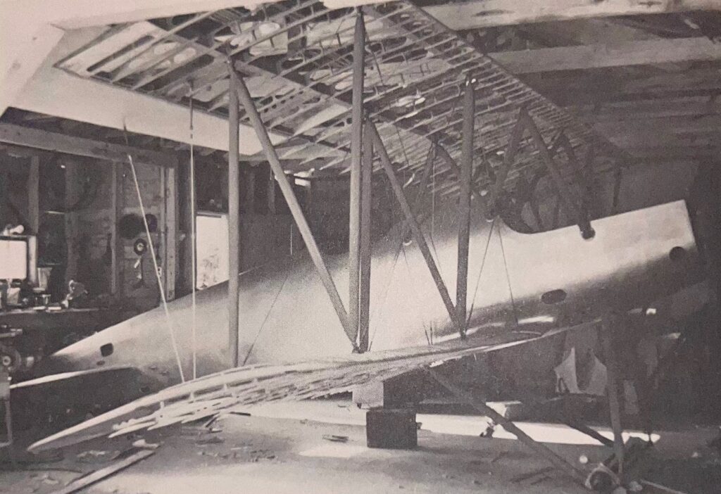 World War I Aircraft Restorations at Seattle's Museum of Flight 19 Pfalz D.XII inside Robert Rust s workshop Flying the Old Planes Frank Tallman 1