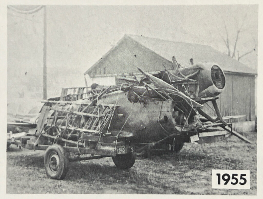 World War I Aircraft Restorations at Seattle's Museum of Flight 17 Pfalz D.XII left and SPAD VII right after being loaded on Robert Rust s trailer for the drive from Delaware to Georgia American Airman 1