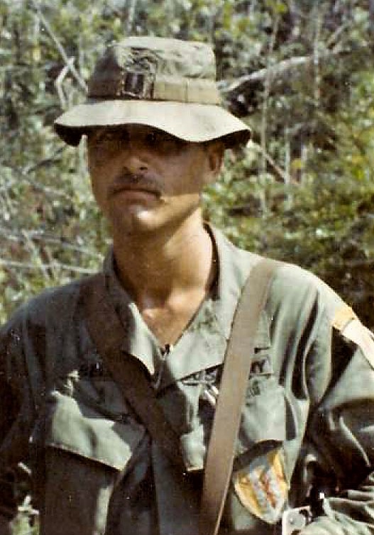 A VETERAN’S STORY: Avoiding Cobras and Flying Cobras 12 Photo of Bell after dismounting from an ACAV to begin a sweep through an enemy base camp 1969.