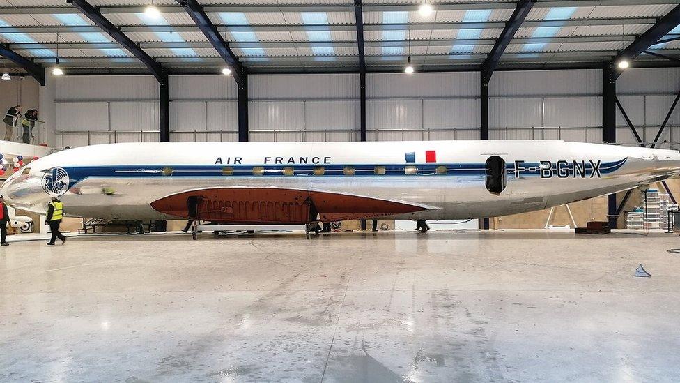 Today in Aviation: DH.106 Comet Fuselage Delivered to de Havilland Aircraft Museum 14 Photo via de Havilland Aircraft Museum 1