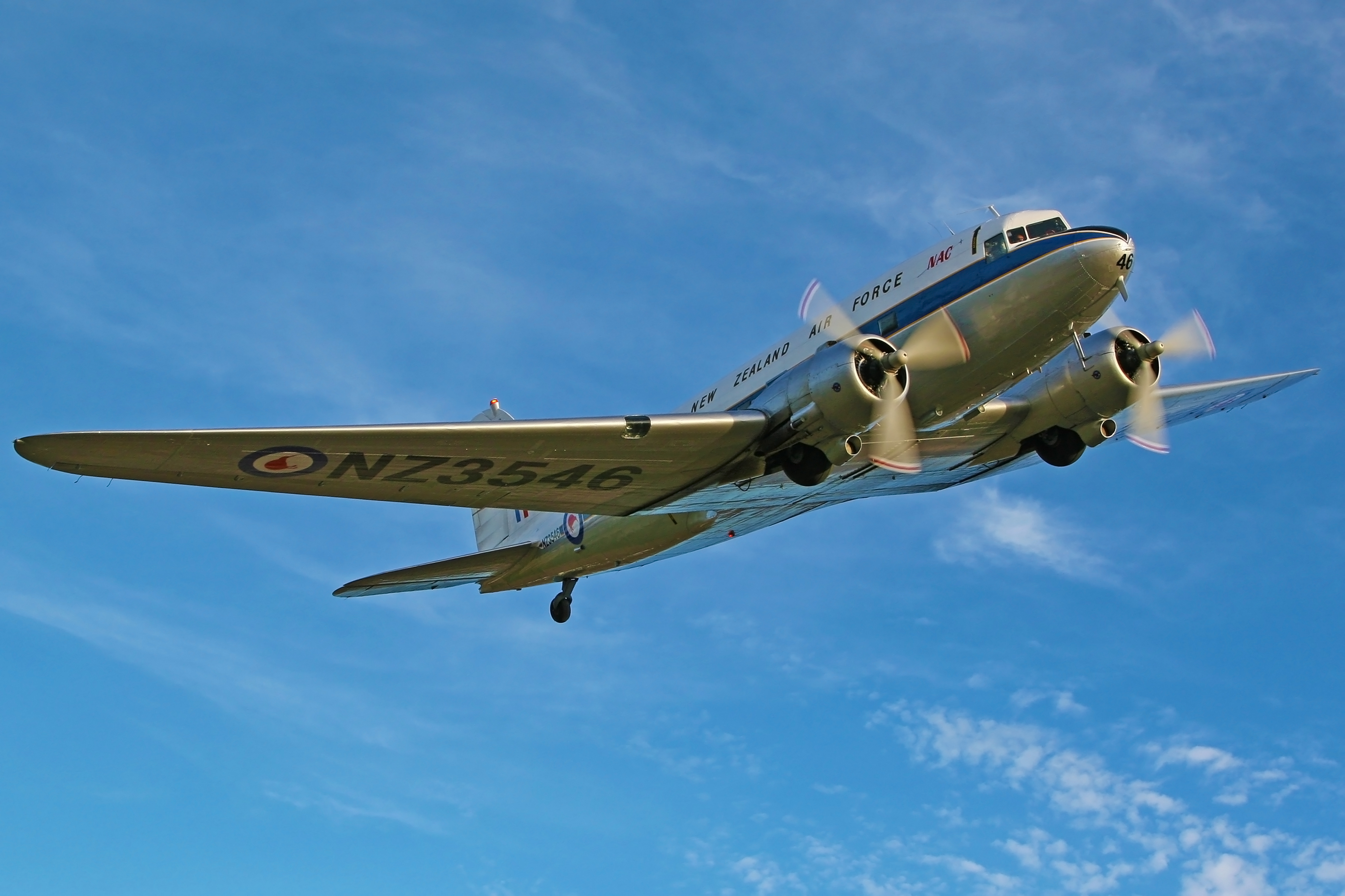Pacific Trailways - New Zealand Scenic Air Tours Aboard a C-47 11 Pic A