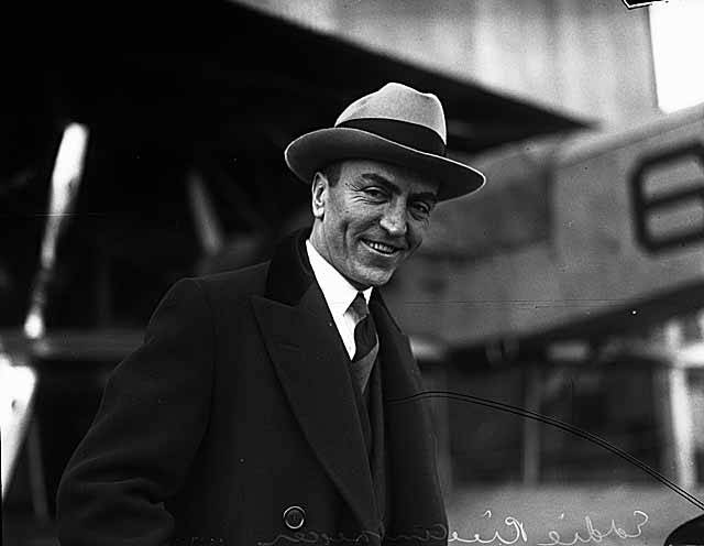 From the Racetrack to the Clouds: The 26 Victories of Captain Edward Rickenbacker 15 Pilot Eddie Rickenbacker Seattle 1926 MOHAI 922