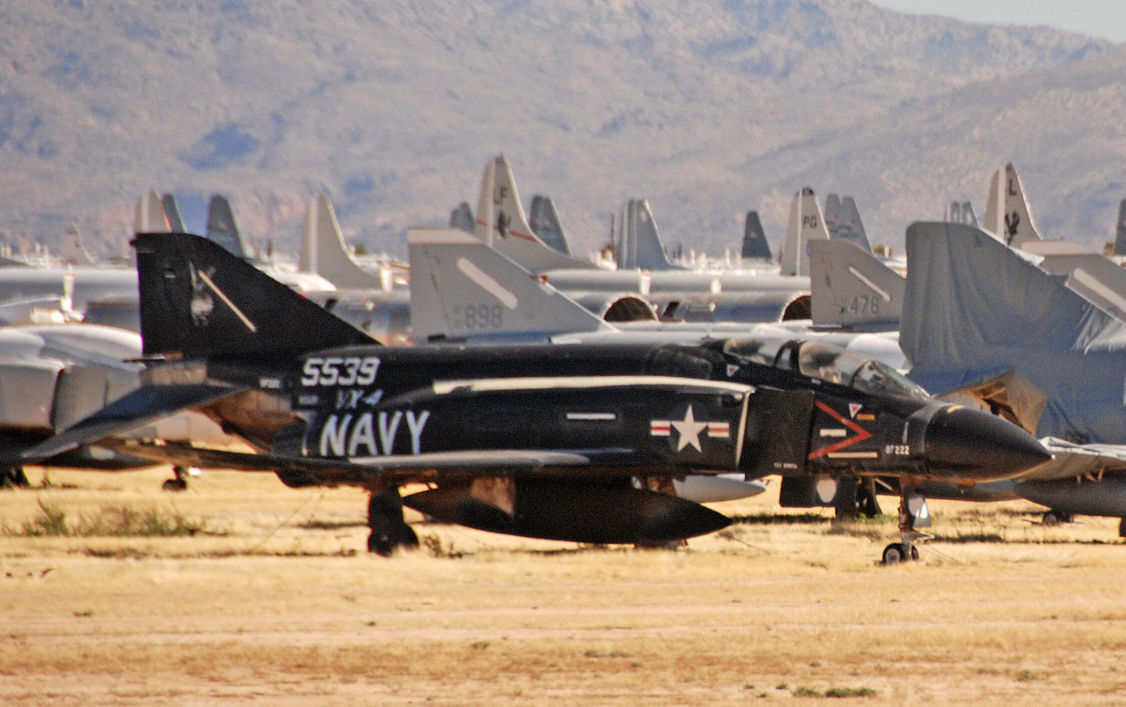 F-4S Phantom II “Black Bunny” Arrives at Castle Air Museum 13 Pima AMARG Boneyard Phantom F4 Navy Playboy panoramio e1690740755827