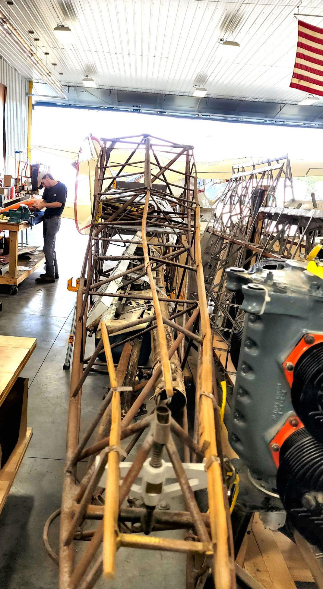 AirCorps Aviation's Piper L-4H Restoration Report - Fall 2024 Update 27 Piper L 4 Fall 2024 17