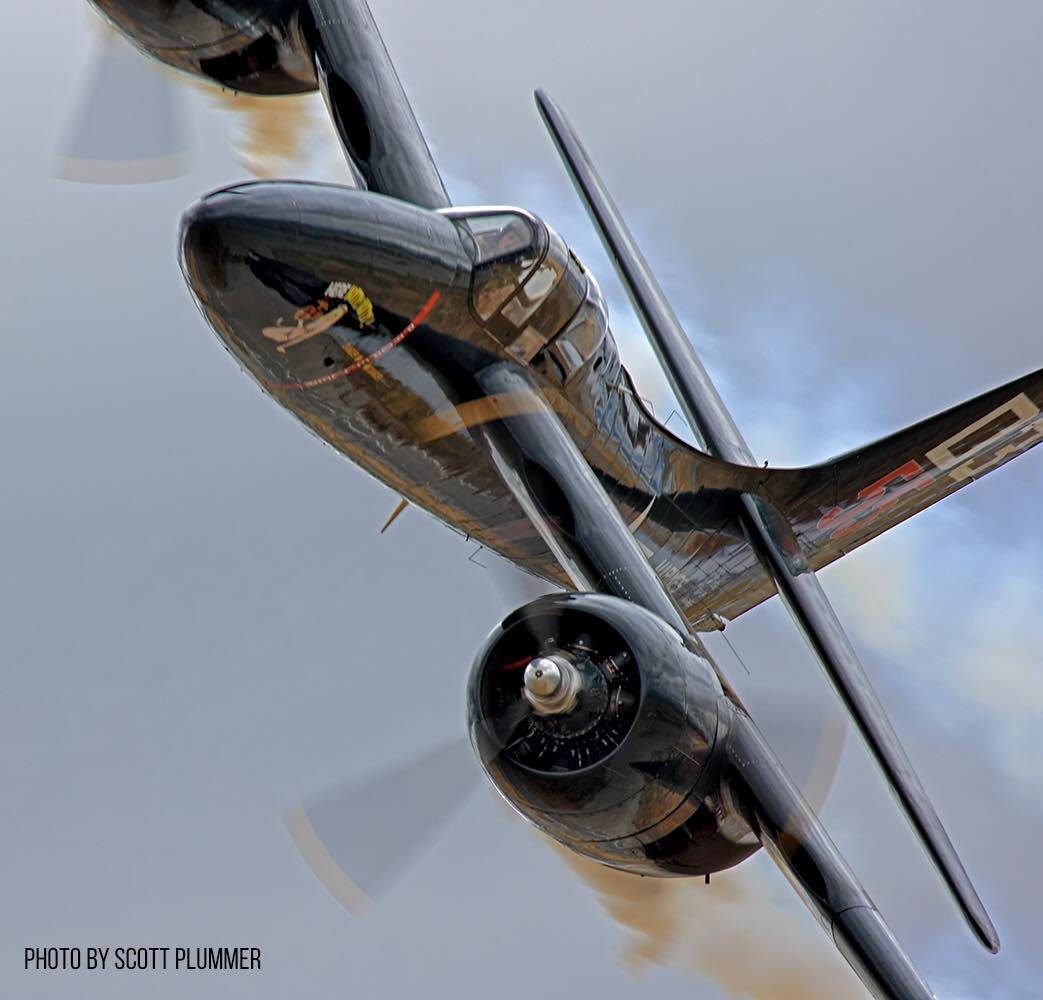 Grumman F7F Tigercat Flight Demonstration and Ed Maloney Scale Model Contest at Planes of Fame Air Museum 10 Planes of Fame AirshowF7F Tigercat By Scott PLummer 1