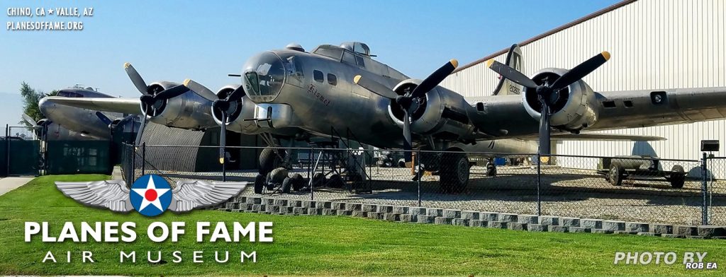 Planes of Fame Hangars Reopen 10 Planes of Fame B 17