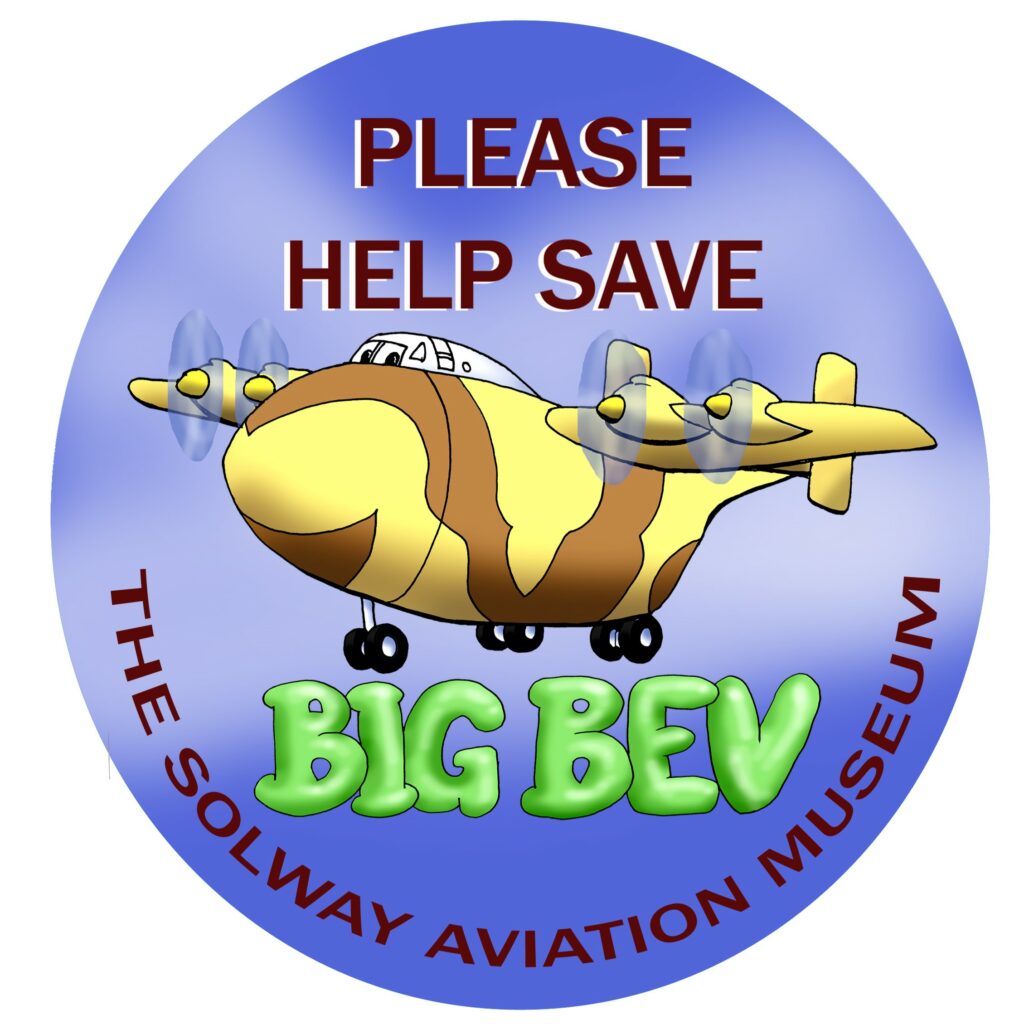 Fundraiser Closing in on Target to Save the Last Beverley 12 Please Help Save Big Bev logo via Solway Aviation Museum