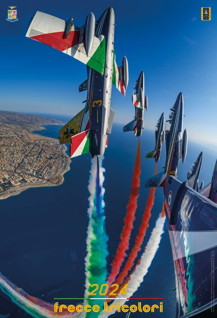 Frecce Tricolori Aerobatic Team To Participate at EAA AirVenture Oshkosh 2024 13 Poster 2024 Frecce Tricolori