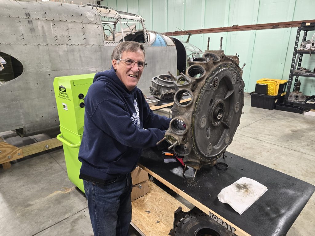 Restoring “Sandbar Mitchell”: A Youth-Driven Revival of a WWII B-25 Bomber - Spring 2025 Update 23 Pratt Whitney R 2600 engine