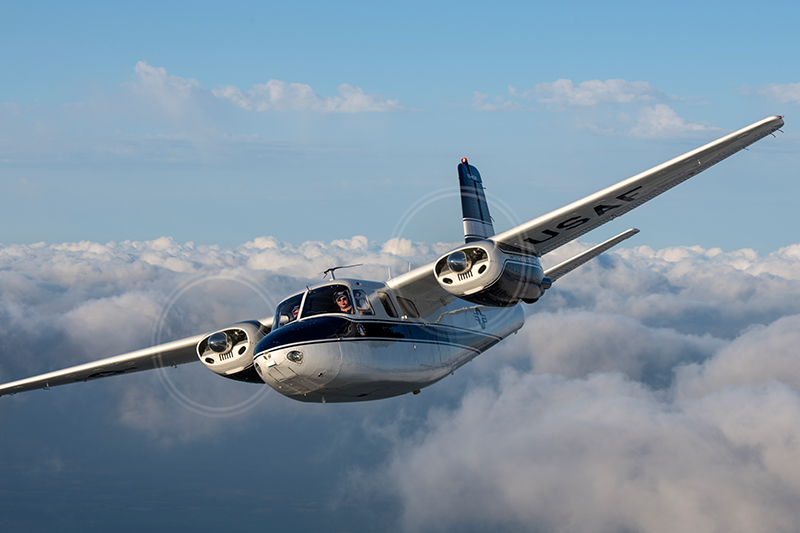 President Dwight D. Eisenhower’s Aircraft Heads to Florida With the CAF Tampa Bay Wing 12 President Eisenhower with his Air Force One pilot