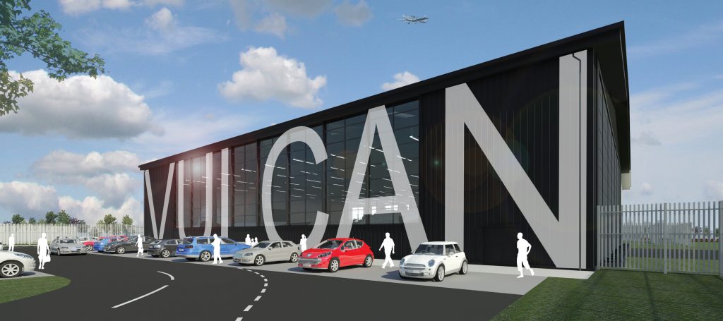 Vulcan to the Sky Trust Secures Long-Term Future for Avro Vulcan XH558 at Doncaster Sheffield Airport 10 Proposed Hangar Build 1
