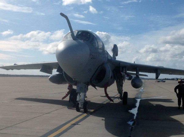 Prowler Arrives at Flying Leathernecks Museum 11 ProwlerFrontRight-webresolution